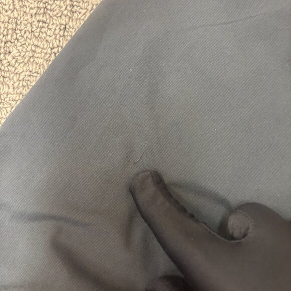 Lululemon Jacket 4 Woven Faded Black Lightweight Outdoor Outerwear Short Zip Up - Picture 15 of 16